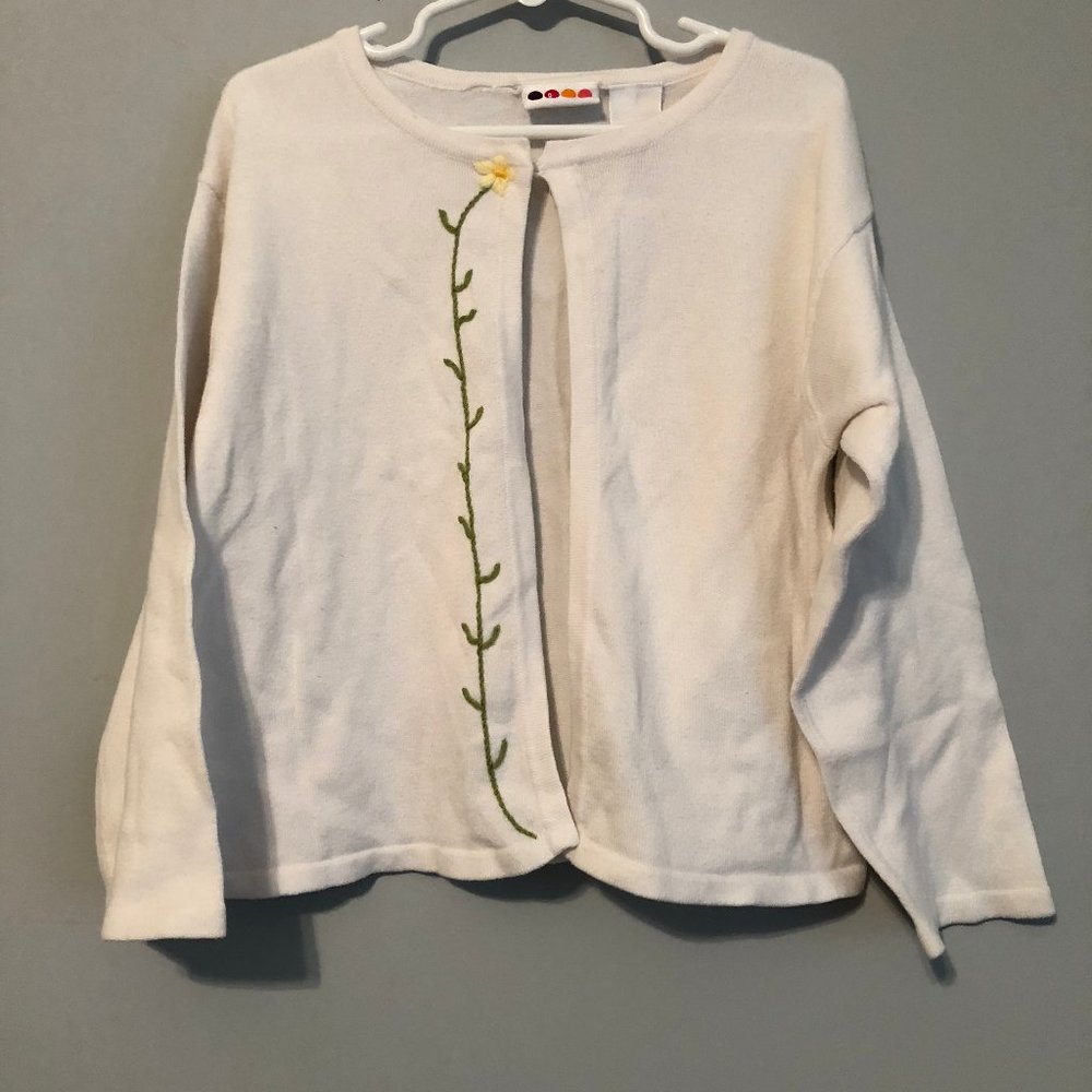 Gymboree Easter 2000 XX-Large 7 yrs Cardigan